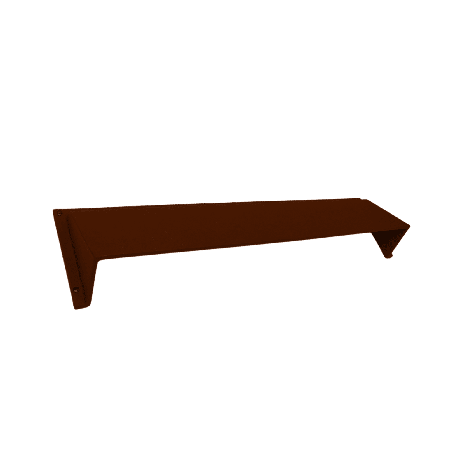 30 inch long deflector for wall and ceiling moder design brown