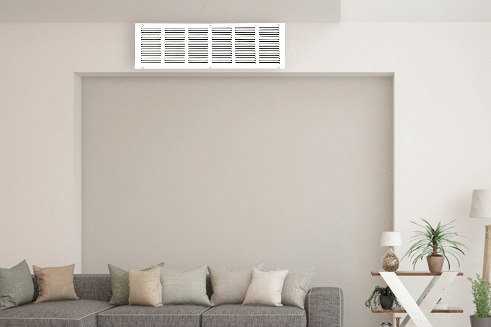 air return grille 1 ra 30"x8" for sidewall and ceiling