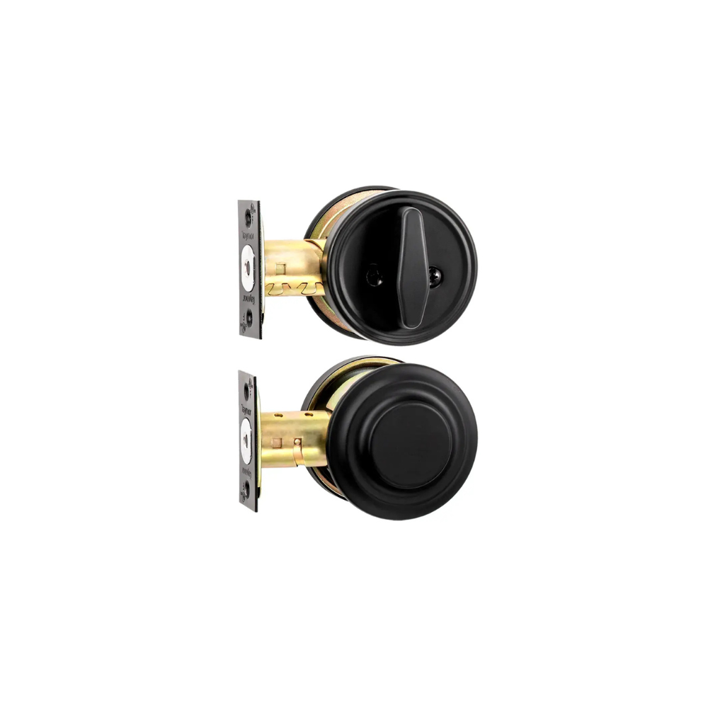 Taymor Commercial Grade 2 Single-Sided Communicating Deadbolt Satin Chrome