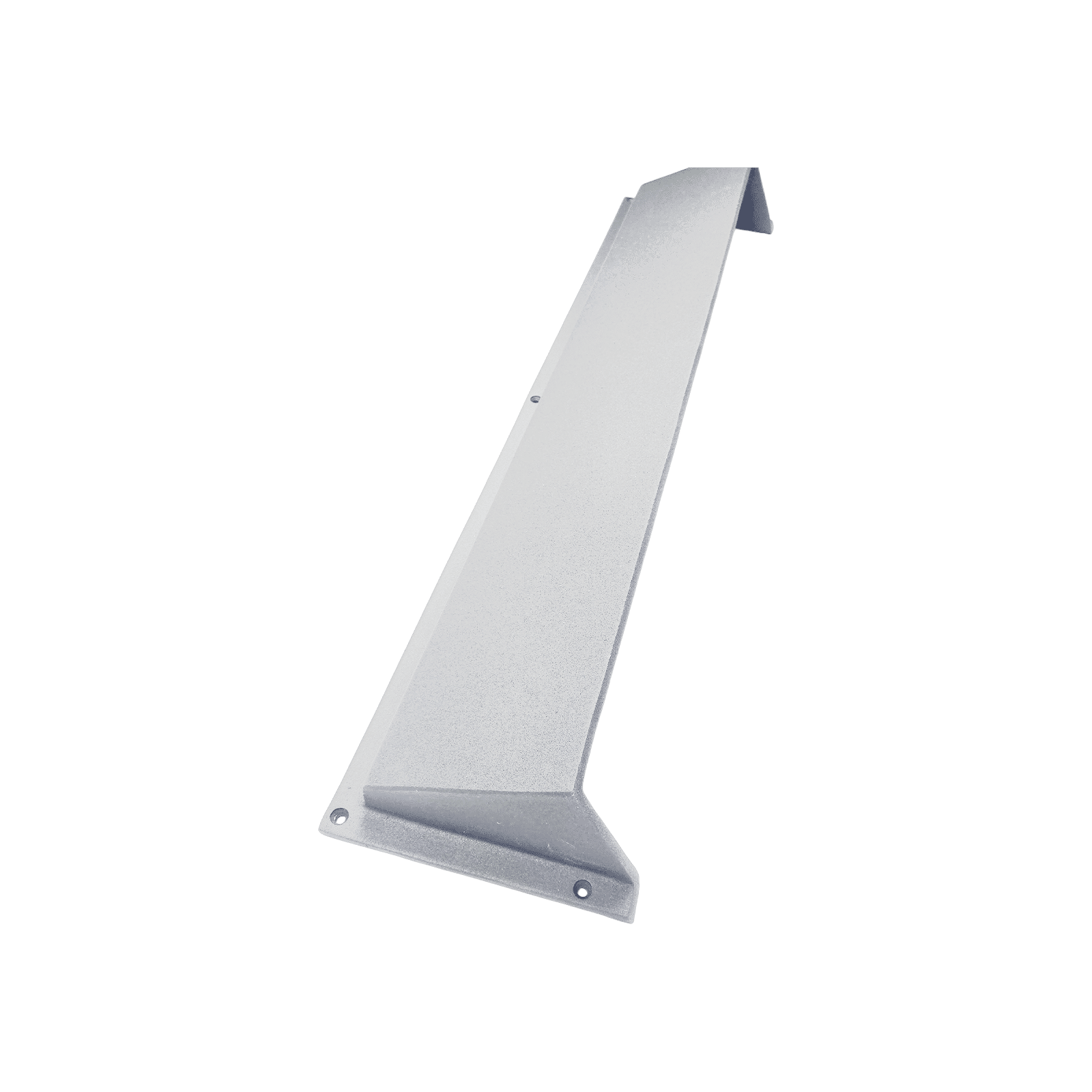 Floor Vent Air Deflector / Diverter - 36", Covers Mostly 4"X36", 6"X36" And 8"X36", Vent Duct Openings, Decorative HVAC Duct Cover - Heavy Duty Cast Aluminum Metal Powder Coated Re-Paintable For Floors and Wall - Modern Design