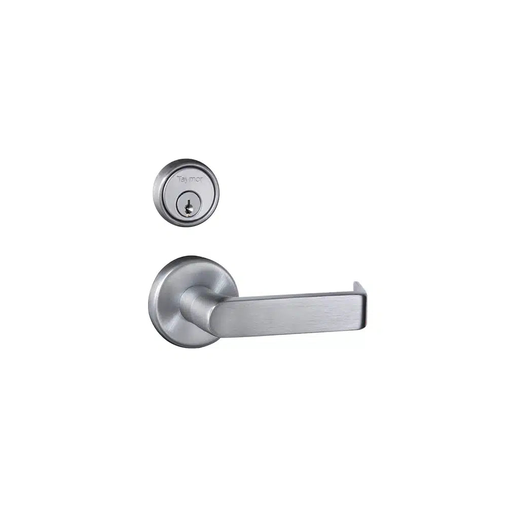 Taymor Duke Mortise Lever Satin Chrome