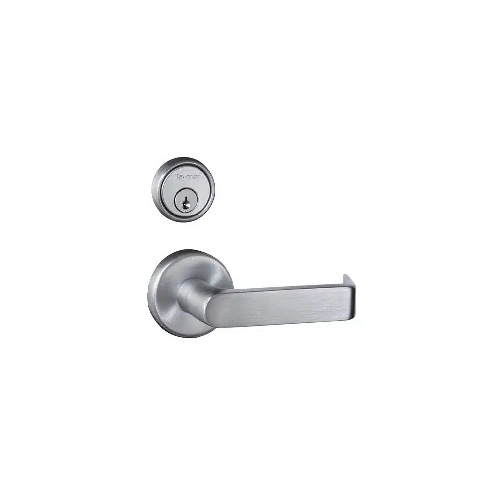 Taymor Duke Mortise Lever Satin Chrome
