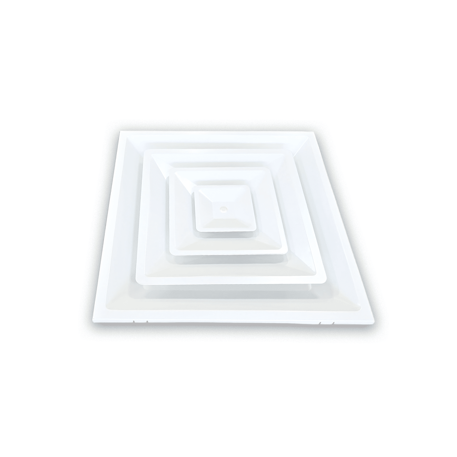 Diffuseur de plafond carré 3CSD Face : 24"x24" Col : 8"