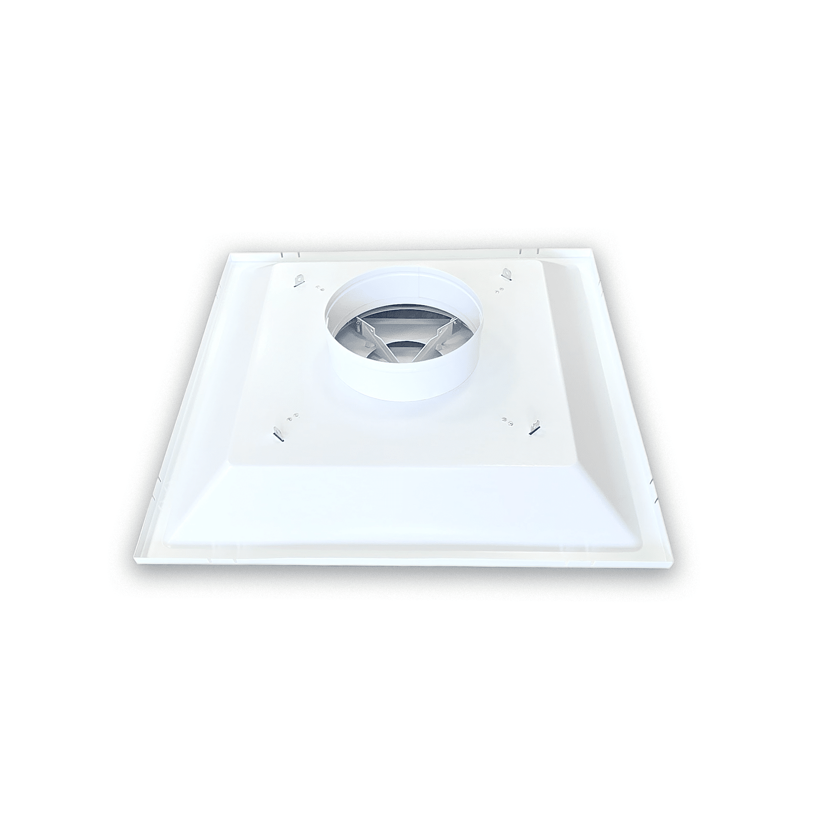 Diffuseur de plafond carré 3CSD Face : 24"x24" Col : 8"