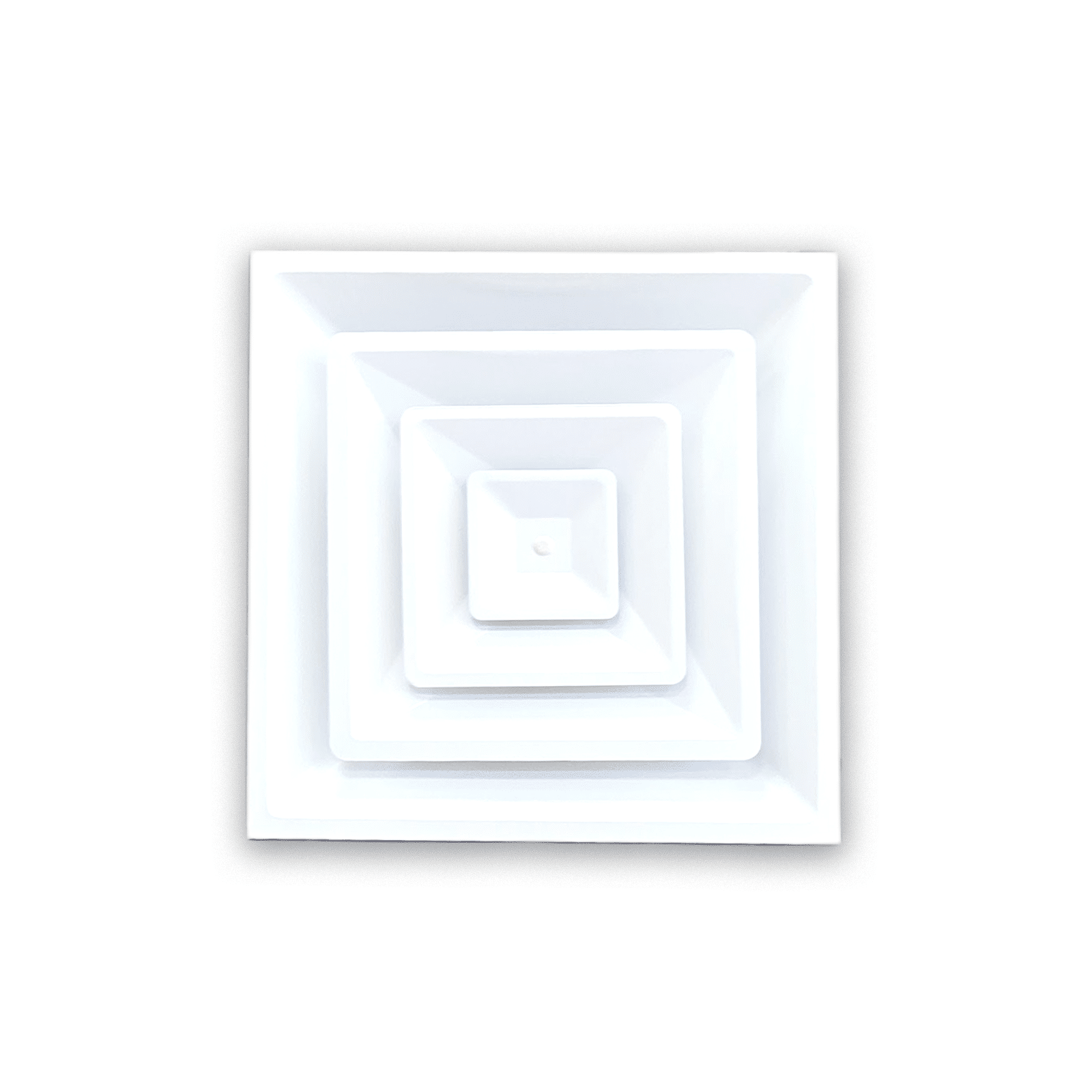 Diffuseur de plafond carré 3CSD Face : 24"x24" Col : 8"