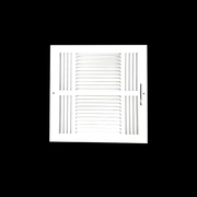 Three Way Side Wall/Celling Register 3SW 12"x12"