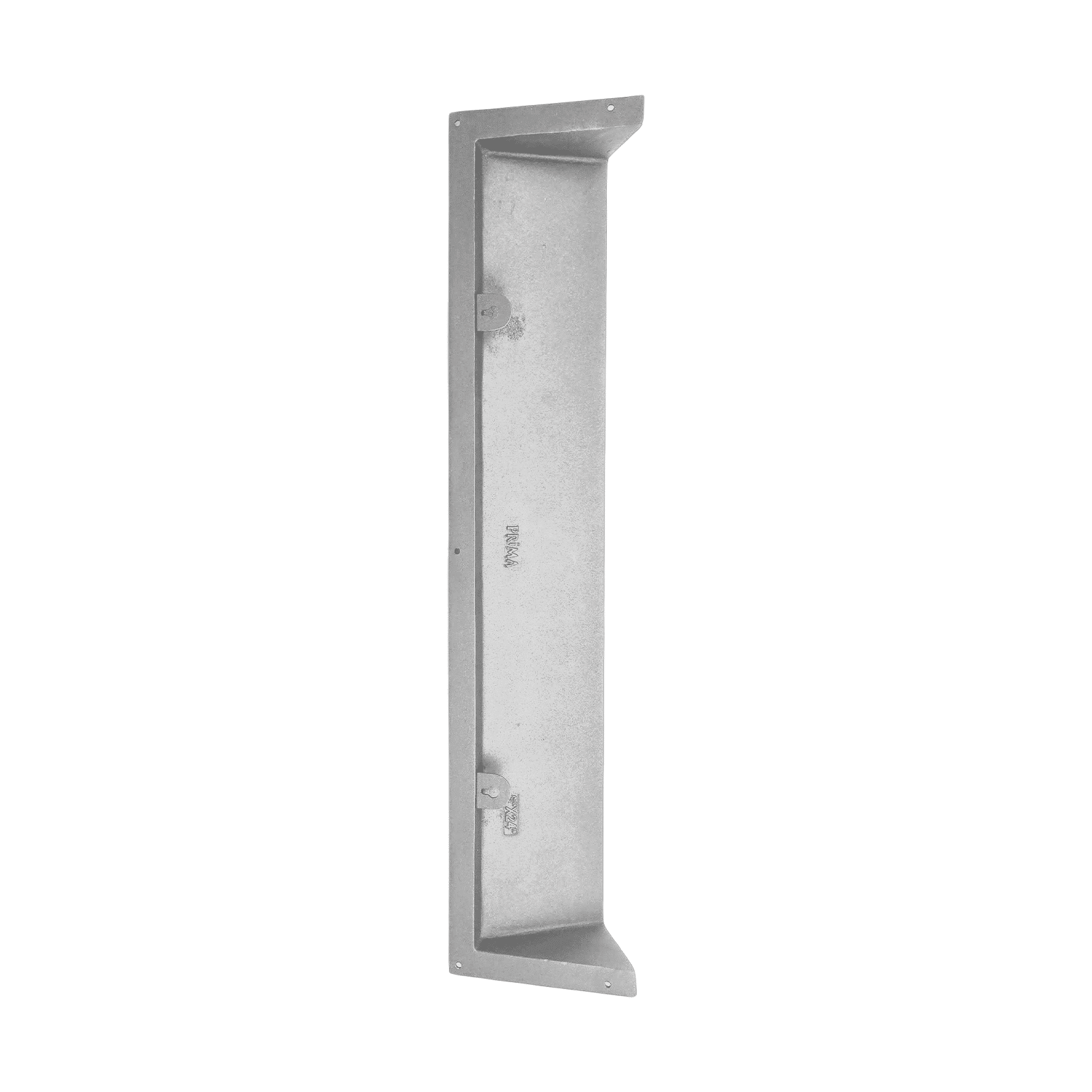 floor vent air deflector / diverter 24", covers mostly 4"x24", 6"x24" and 8"x24", vent duct openings, decorative hvac duct cover heavy duty cast aluminum metal powder coated re paintable for floors, wall and ceiling modern design