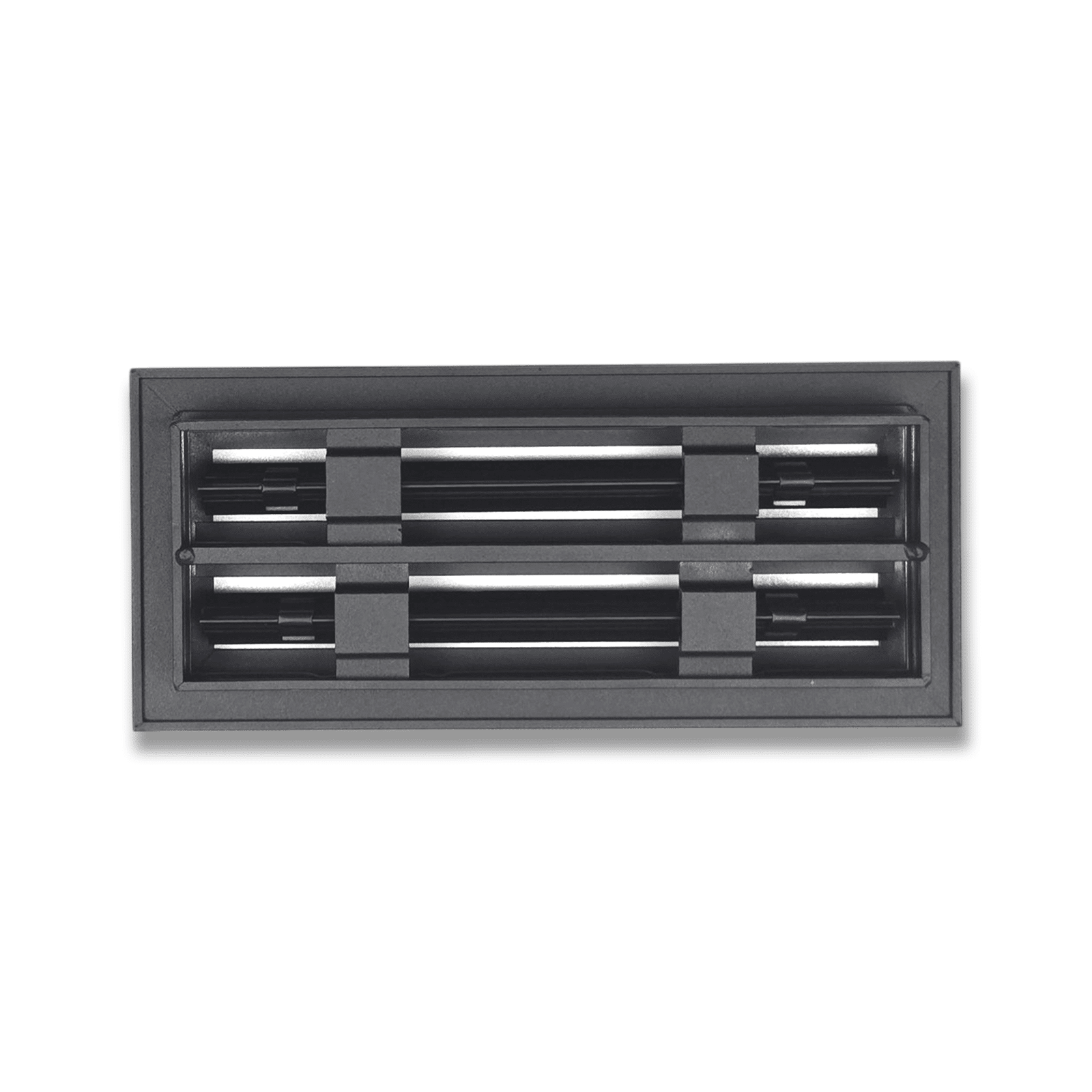 Diffuseur à fentes linéaires 4 x 10 - Grille de ventilation en aluminium pour sols, murs et plafonds - Grilles et registres de chauffage et de climatisation