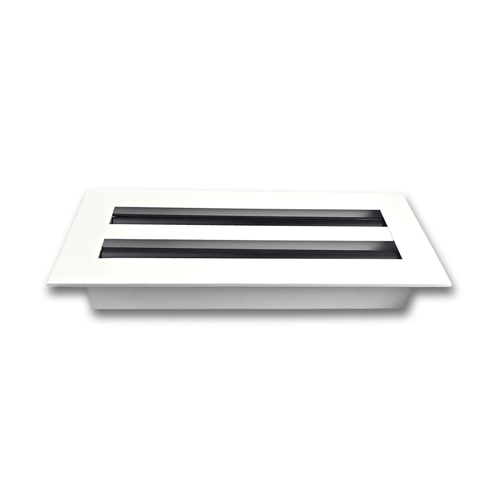 Diffuseur à fentes linéaires 4 x 10 - Grille de ventilation en aluminium pour sols, murs et plafonds - Grilles et registres de chauffage et de climatisation