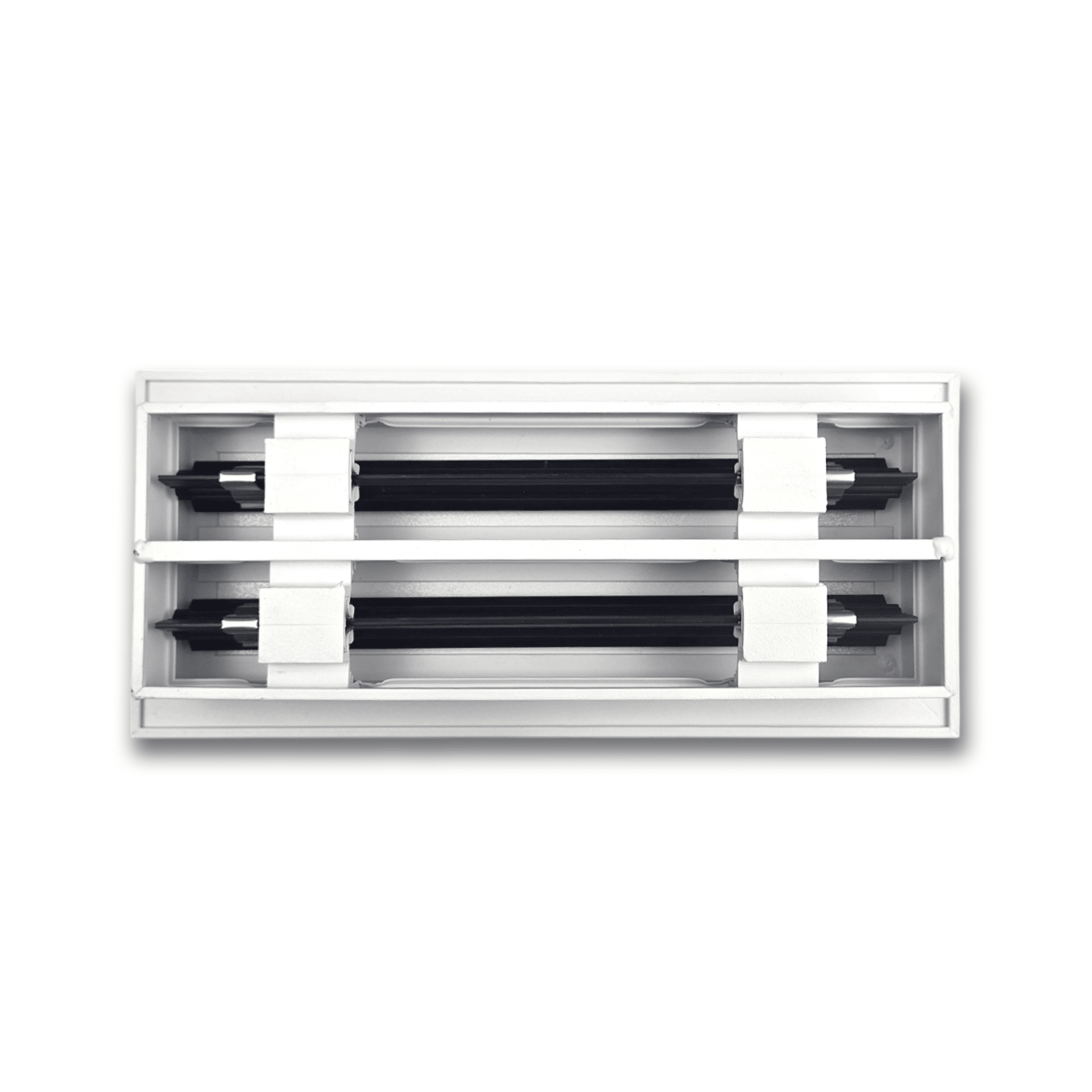 Diffuseur à fentes linéaires 4 x 10 - Grille de ventilation en aluminium pour sols, murs et plafonds - Grilles et registres de chauffage et de climatisation