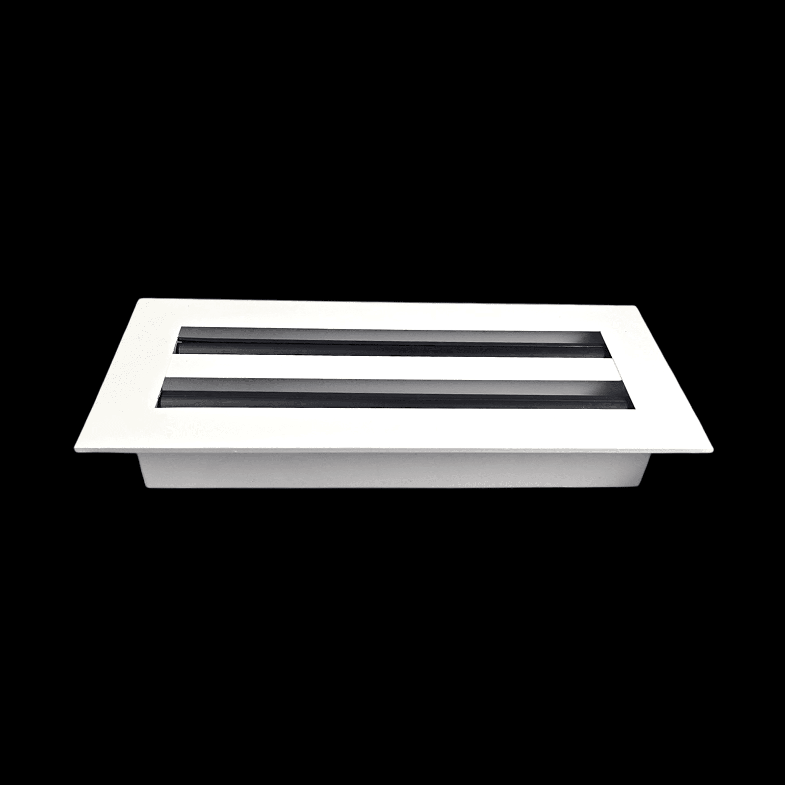 Diffuseur à fentes linéaires 4 x 10 - Grille de ventilation en aluminium pour sols, murs et plafonds - Grilles et registres de chauffage et de climatisation