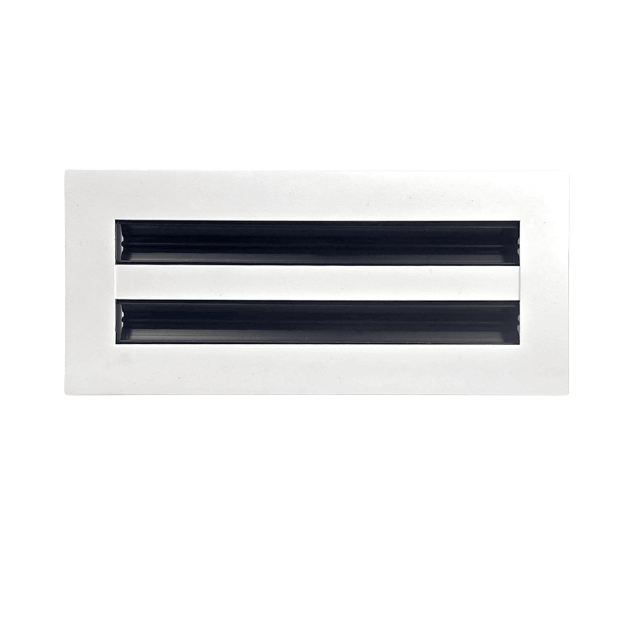 White color of floor register in a white background
