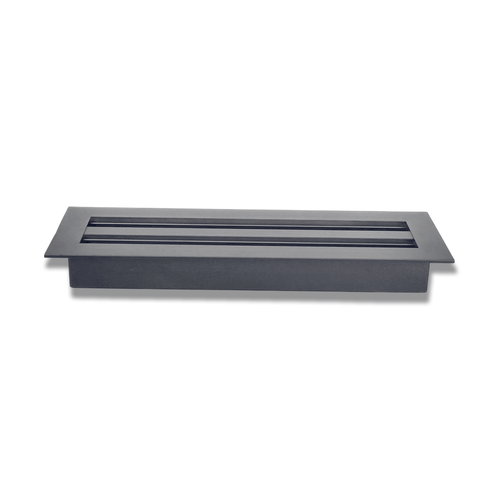 Diffuseur à fentes linéaires 4 x 12 - Grille de ventilation en aluminium pour sols, murs et plafonds - Grilles et registres de chauffage et de climatisation