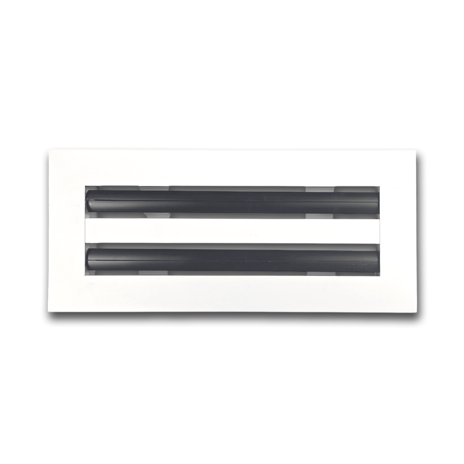 Diffuseur à fentes linéaires 4 x 12 - Grille de ventilation en aluminium pour sols, murs et plafonds - Grilles et registres de chauffage et de climatisation