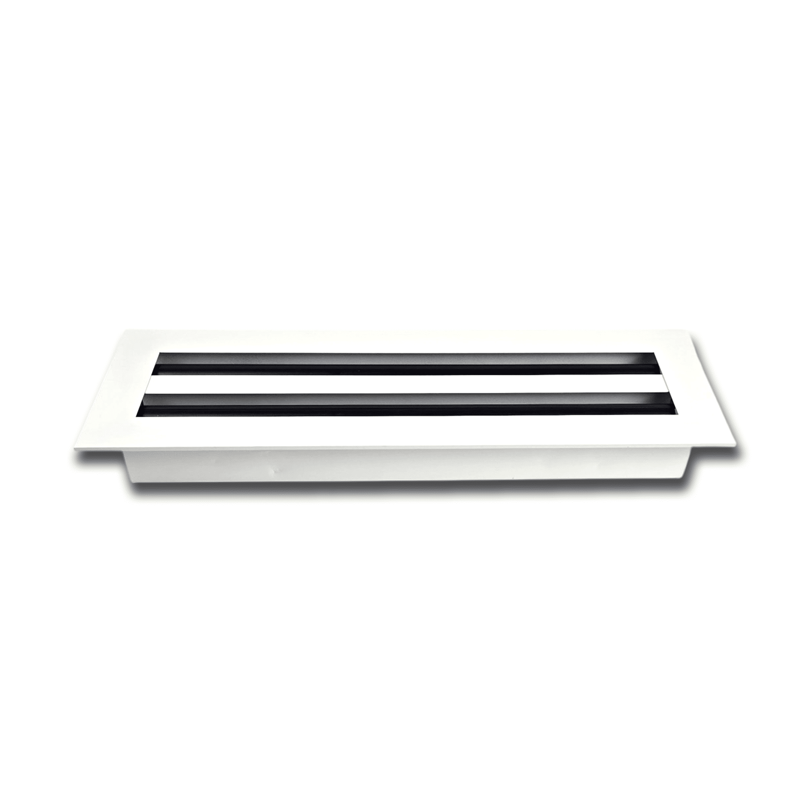 Diffuseur à fentes linéaires 4 x 12 - Grille de ventilation en aluminium pour sols, murs et plafonds - Grilles et registres de chauffage et de climatisation