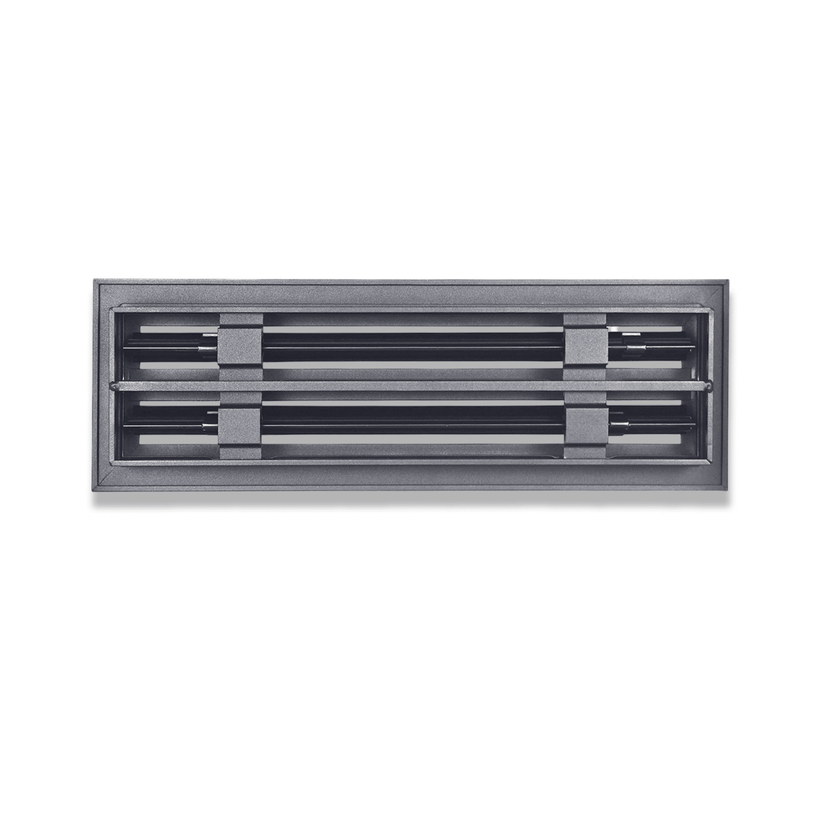 Diffuseur à fentes linéaires 4 x 14 - Grille de ventilation en aluminium pour sols, murs et plafonds - Grilles et registres de chauffage et de climatisation