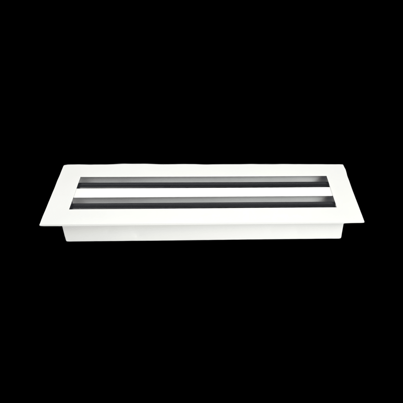 Diffuseur à fentes linéaires 4 x 14 - Grille de ventilation en aluminium pour sols, murs et plafonds - Grilles et registres de chauffage et de climatisation