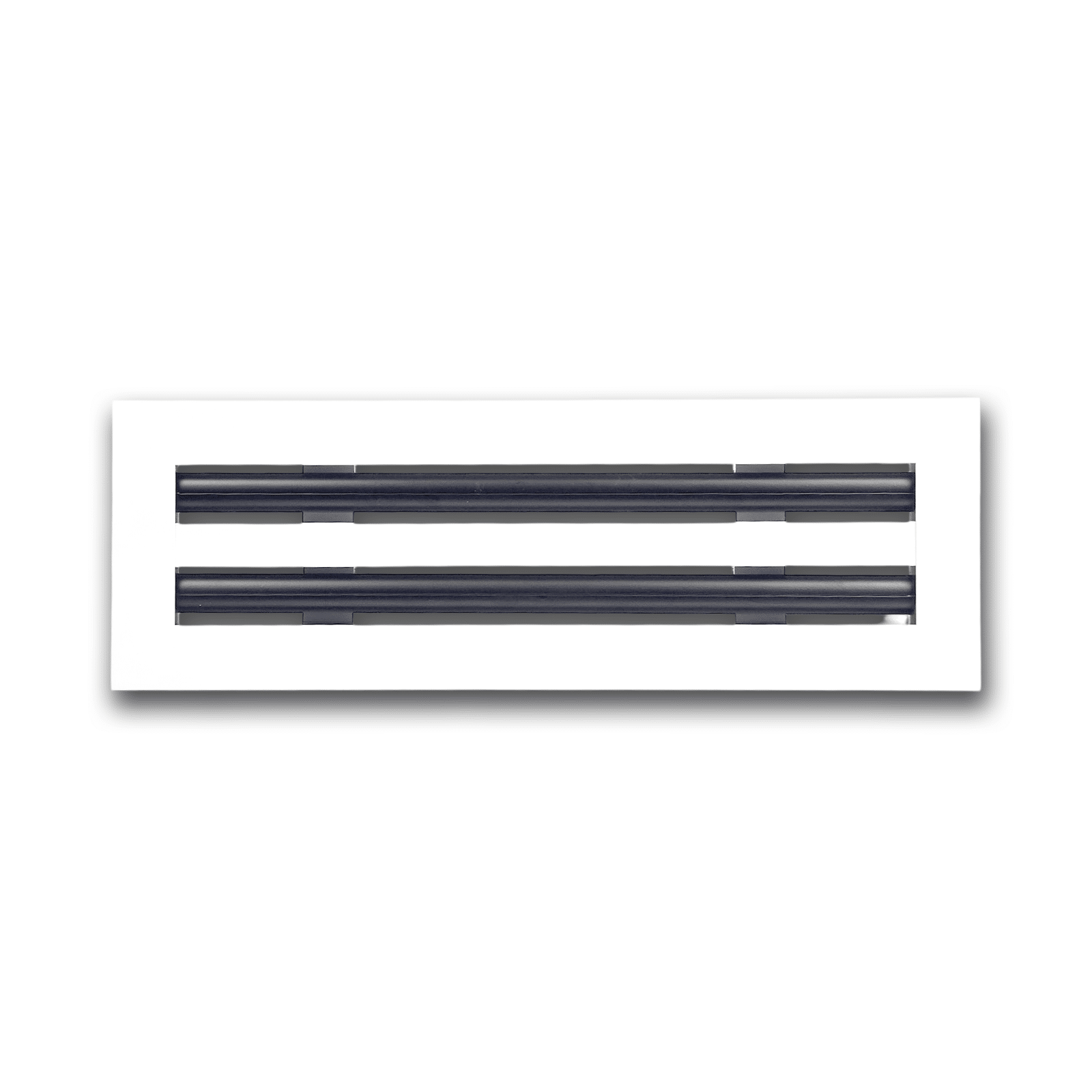 Diffuseur à fentes linéaires 4 x 14 - Grille de ventilation en aluminium pour sols, murs et plafonds - Grilles et registres de chauffage et de climatisation