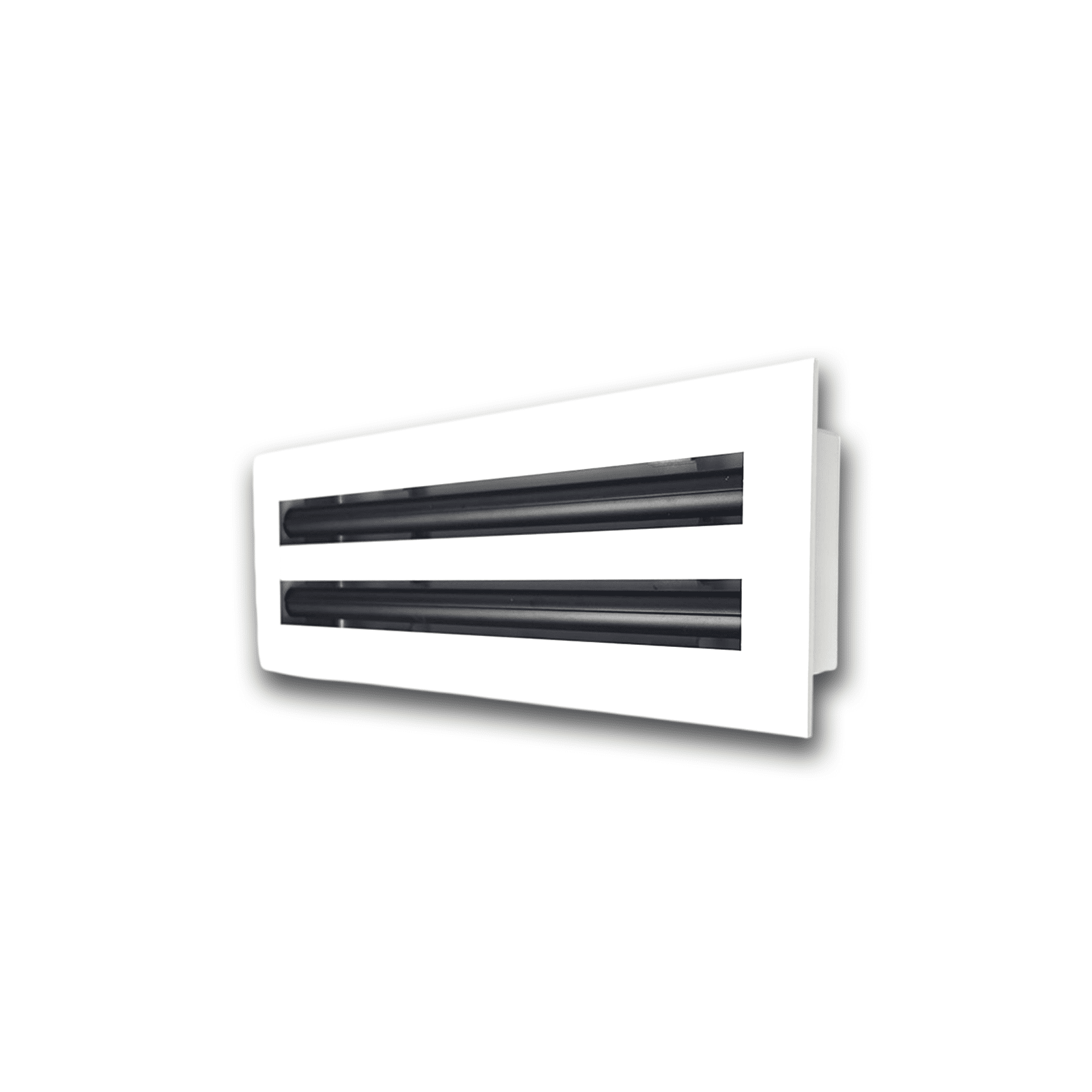 Diffuseur à fentes linéaires 4 x 14 - Grille de ventilation en aluminium pour sols, murs et plafonds - Grilles et registres de chauffage et de climatisation