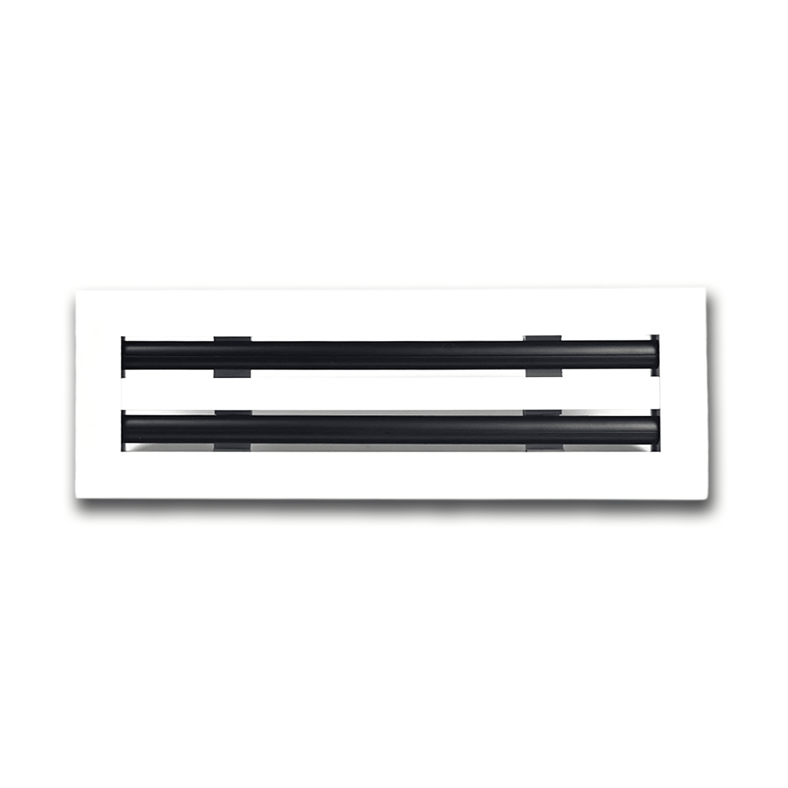 Diffuseur à fentes linéaires 4 x 14 - Grille de ventilation en aluminium pour sols, murs et plafonds - Grilles et registres de chauffage et de climatisation