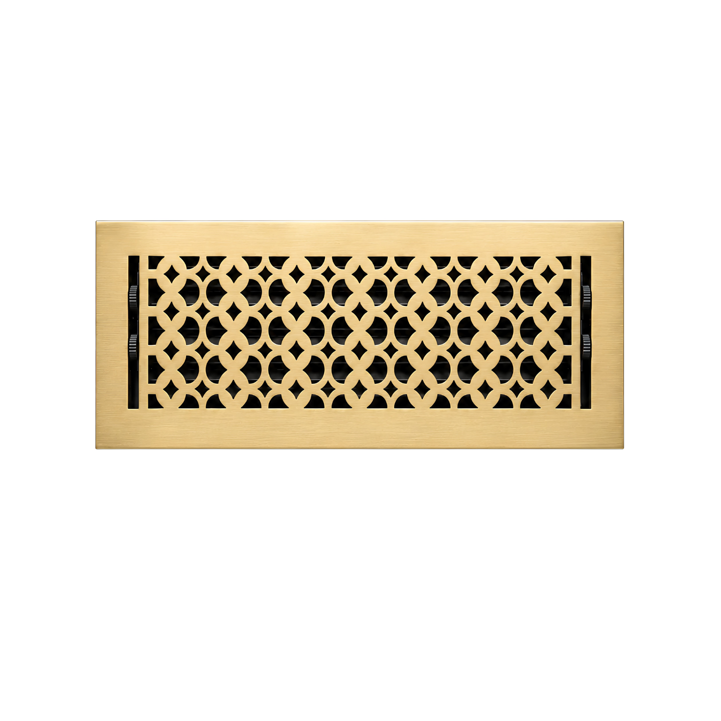 Floor register color brushed gold