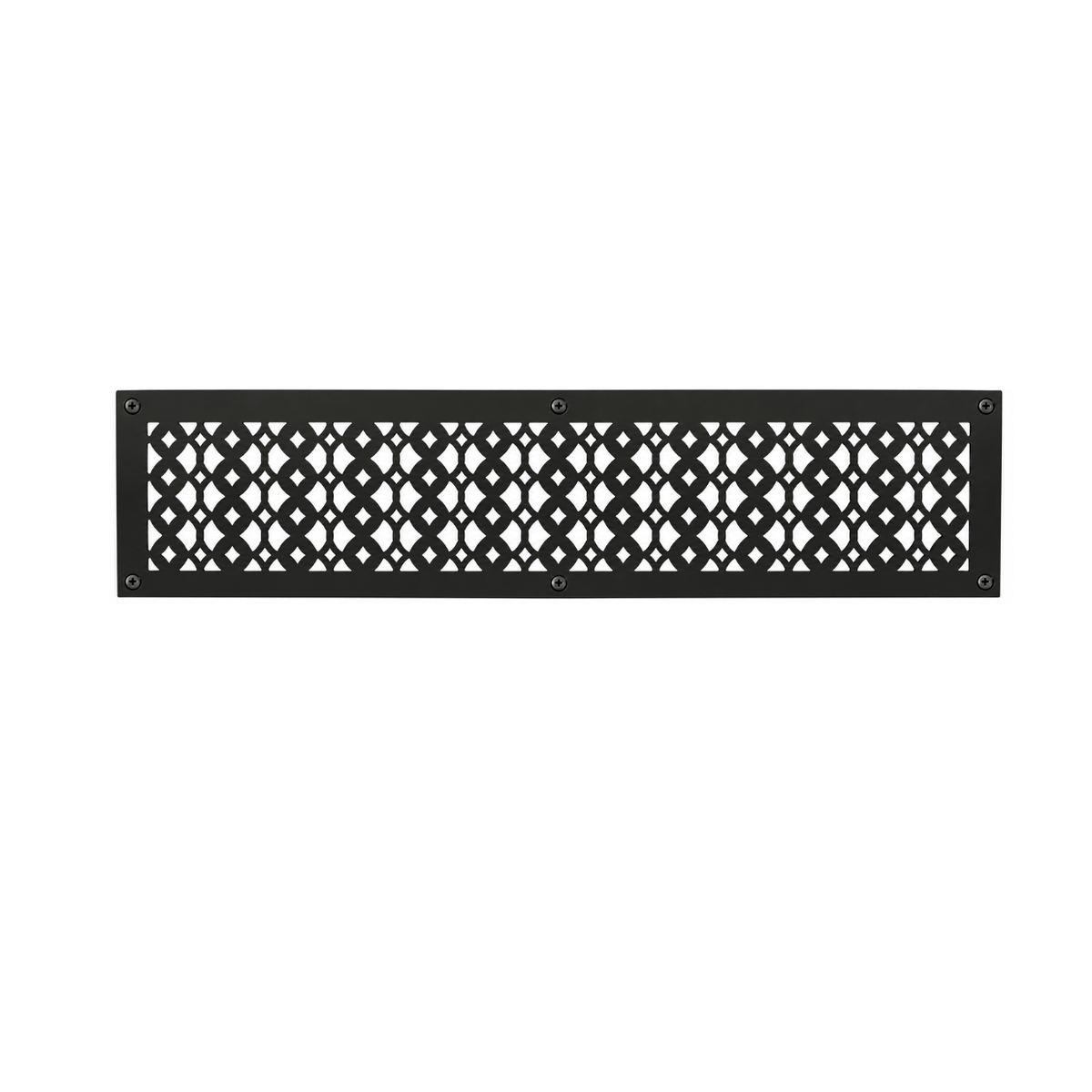 6" x 30" Air Return Grille Cast Aluminum | VR100 Tudor Mushroom Design Vent Cover | Wall, Ceiling & Floor | HVAC Register