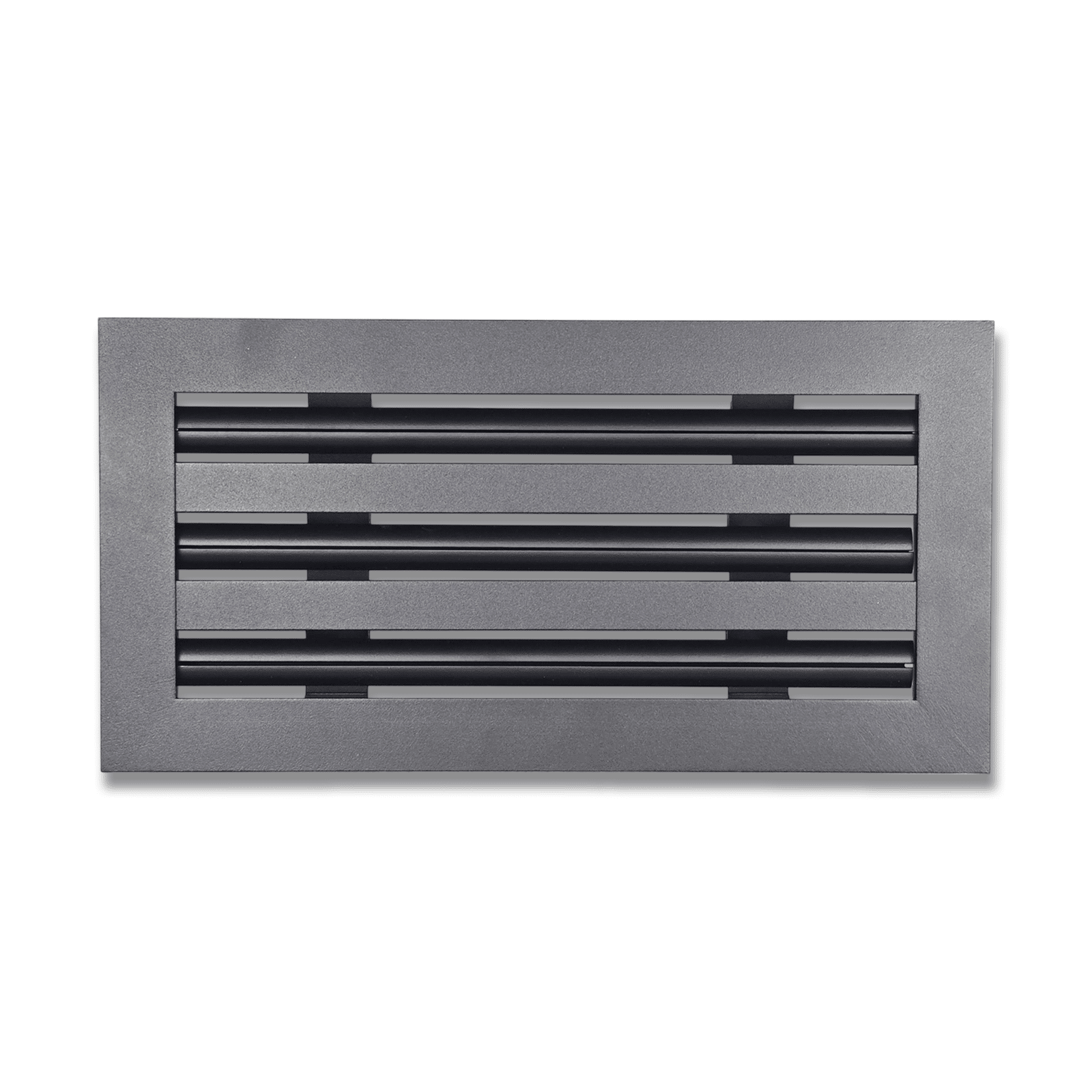 Diffuseur à fentes linéaires 6 x 12 - Grille de ventilation en aluminium pour sols, murs et plafonds - Grilles et registres de chauffage et de climatisation