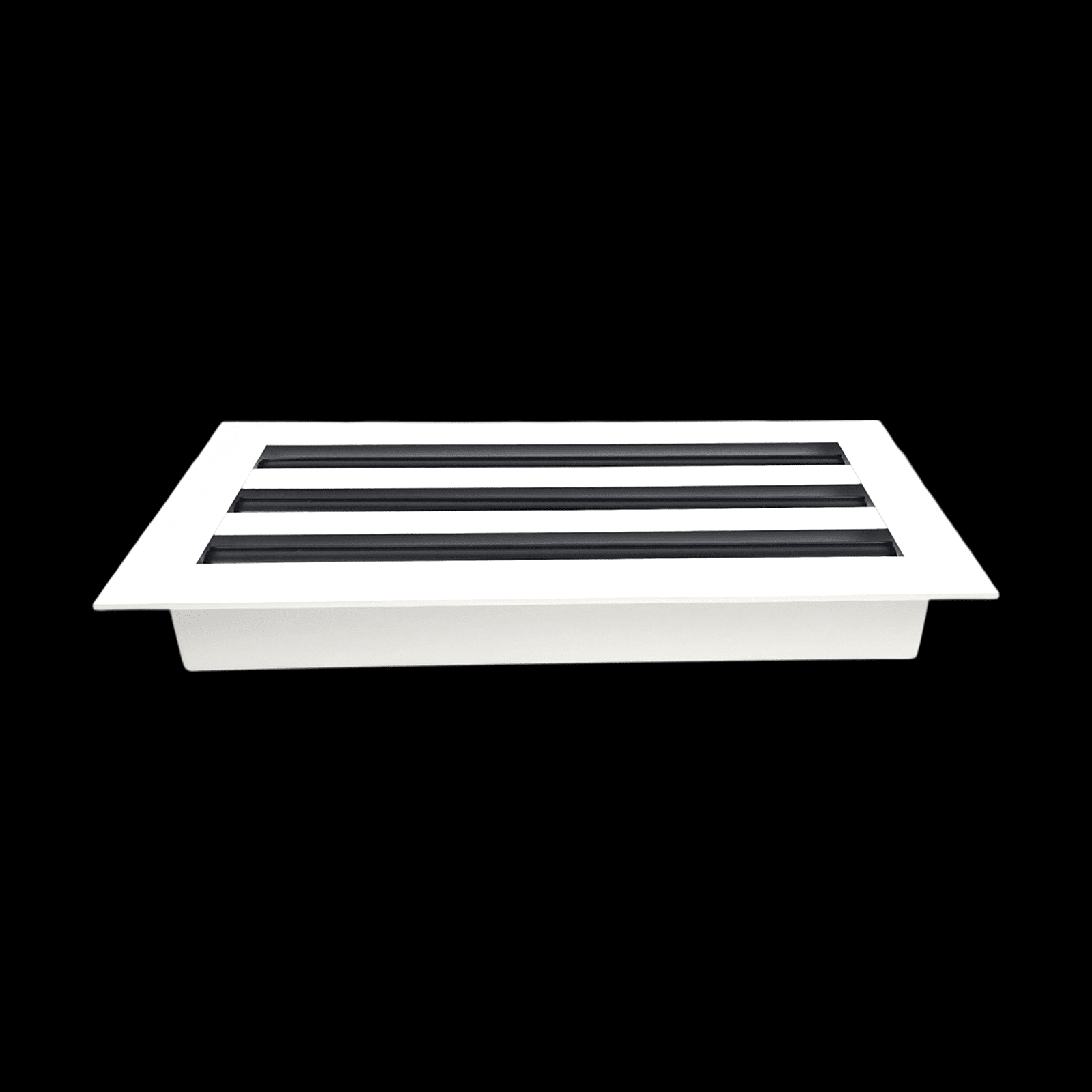 Diffuseur à fentes linéaires 6 x 12 - Grille de ventilation en aluminium pour sols, murs et plafonds - Grilles et registres de chauffage et de climatisation