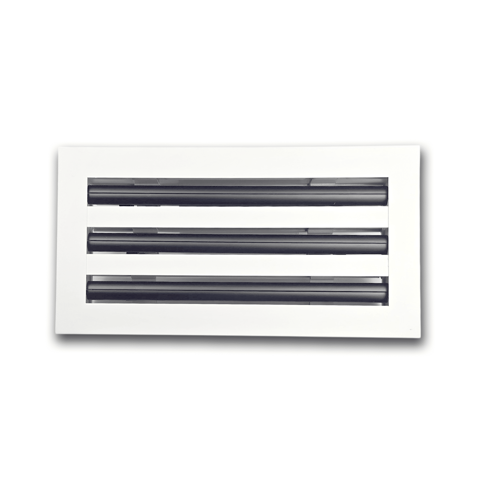 Diffuseur à fentes linéaires 6 x 12 - Grille de ventilation en aluminium pour sols, murs et plafonds - Grilles et registres de chauffage et de climatisation