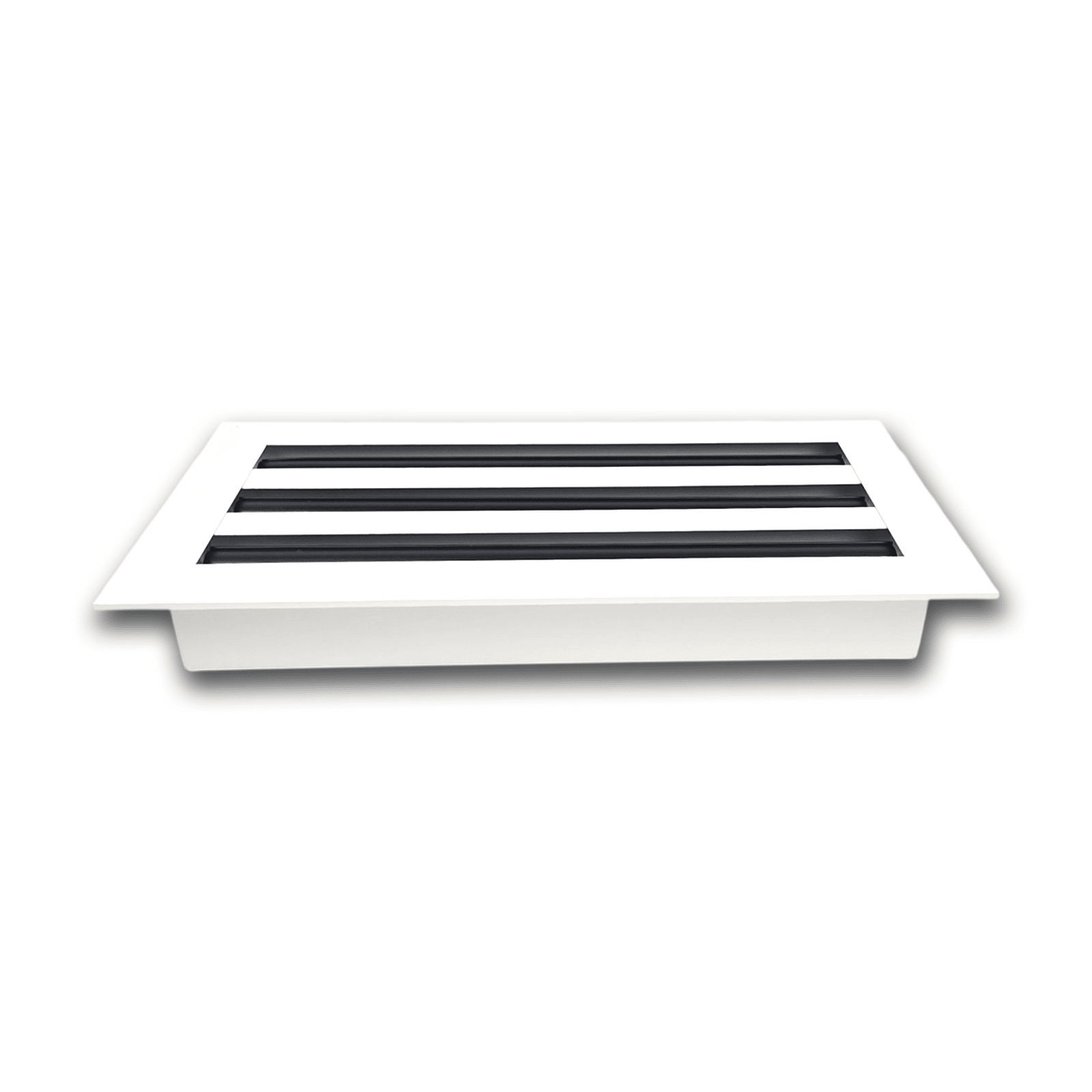 Diffuseur à fentes linéaires 6 x 12 - Grille de ventilation en aluminium pour sols, murs et plafonds - Grilles et registres de chauffage et de climatisation
