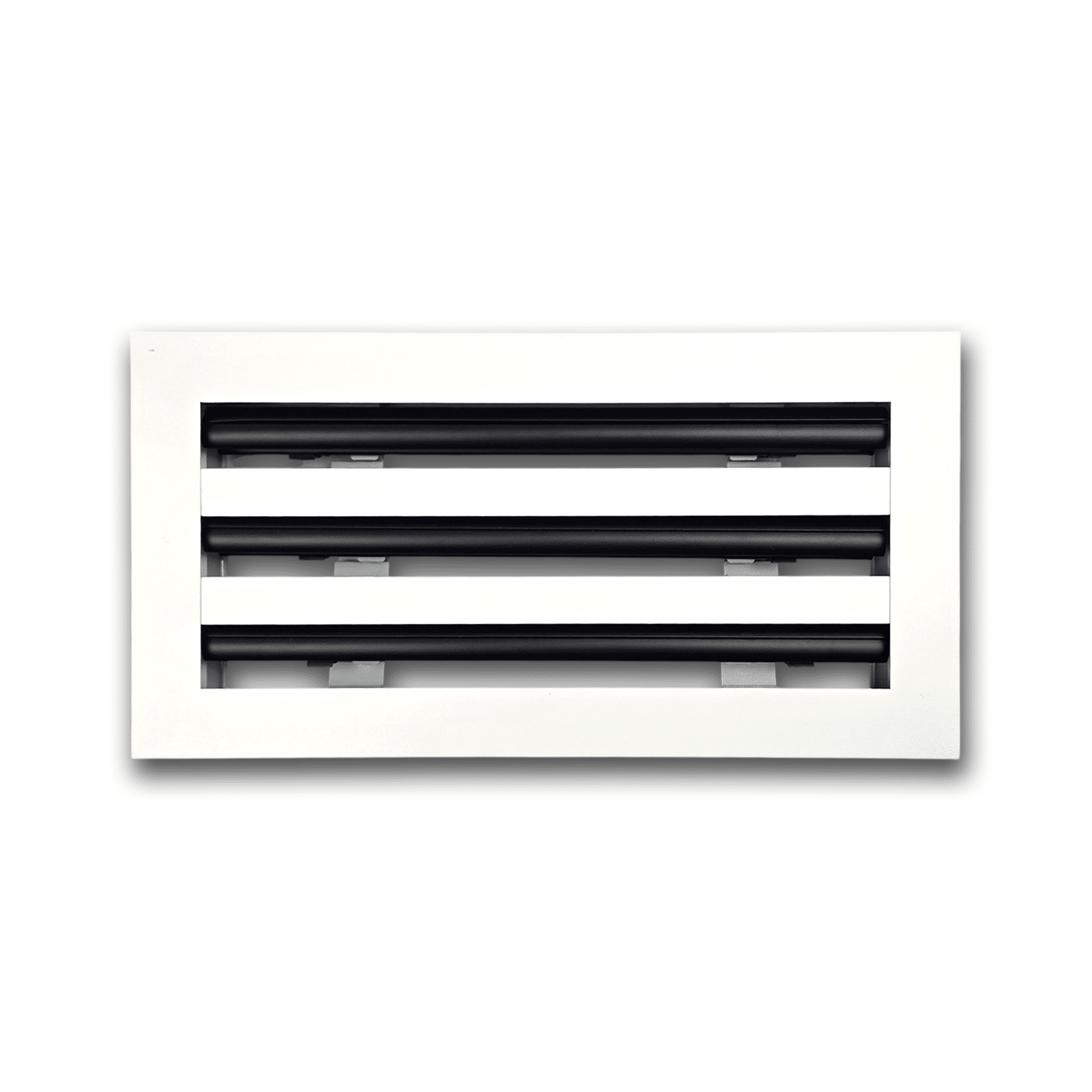 Diffuseur à fentes linéaires 6 x 12 - Grille de ventilation en aluminium pour sols, murs et plafonds - Grilles et registres de chauffage et de climatisation