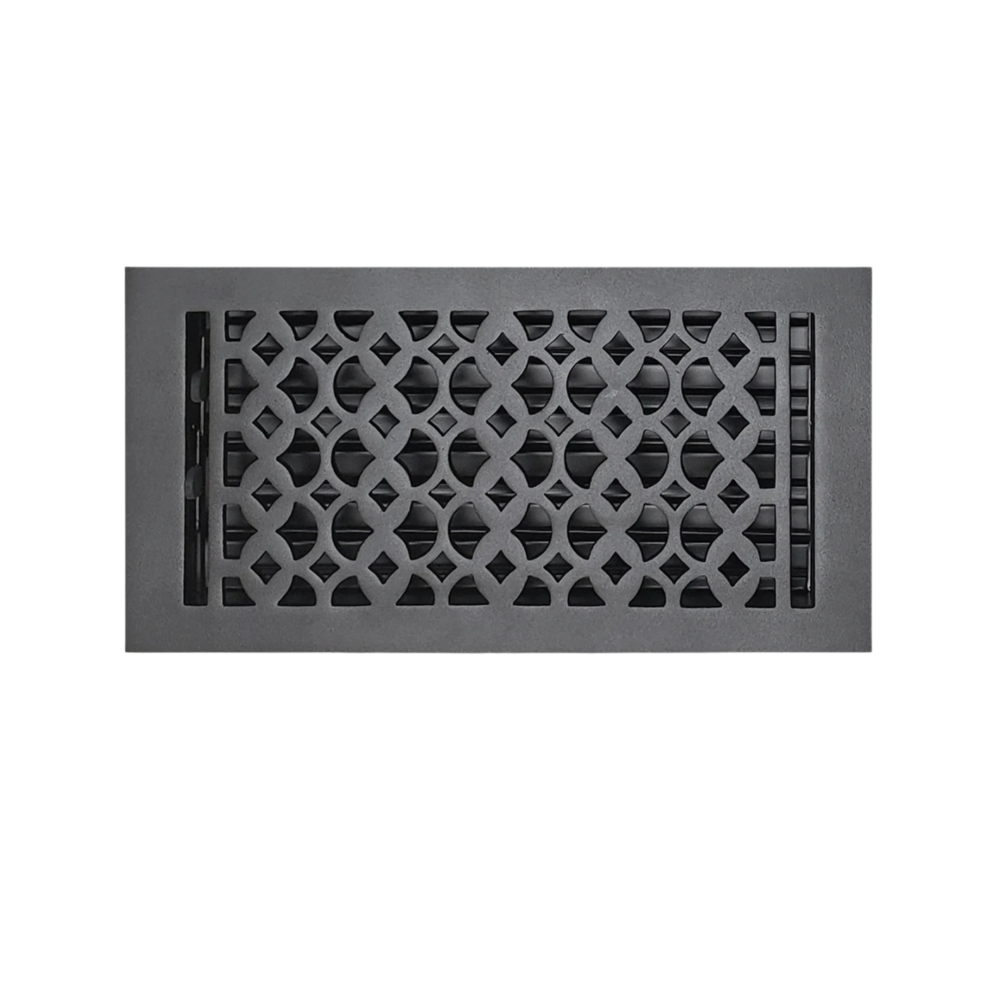 Floor register with white background