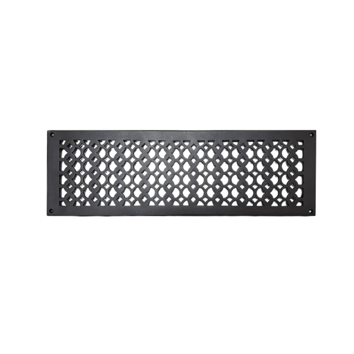 6" x 22" Air Return Grille Cast Aluminum | VR100 Tudor Mushroom Design Vent Cover | Wall, Ceiling & Floor | HVAC Register
