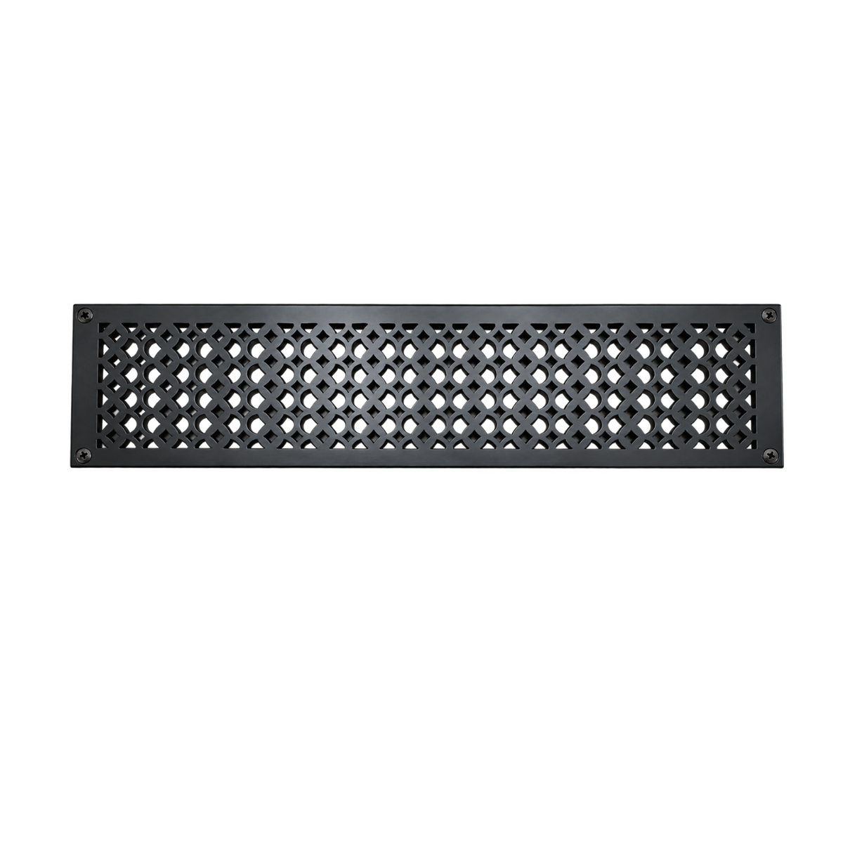 6" x 28" Air Return Grille Cast Aluminum | VR100 Tudor Mushroom Design Vent Cover | Wall, Ceiling & Floor | HVAC Register
