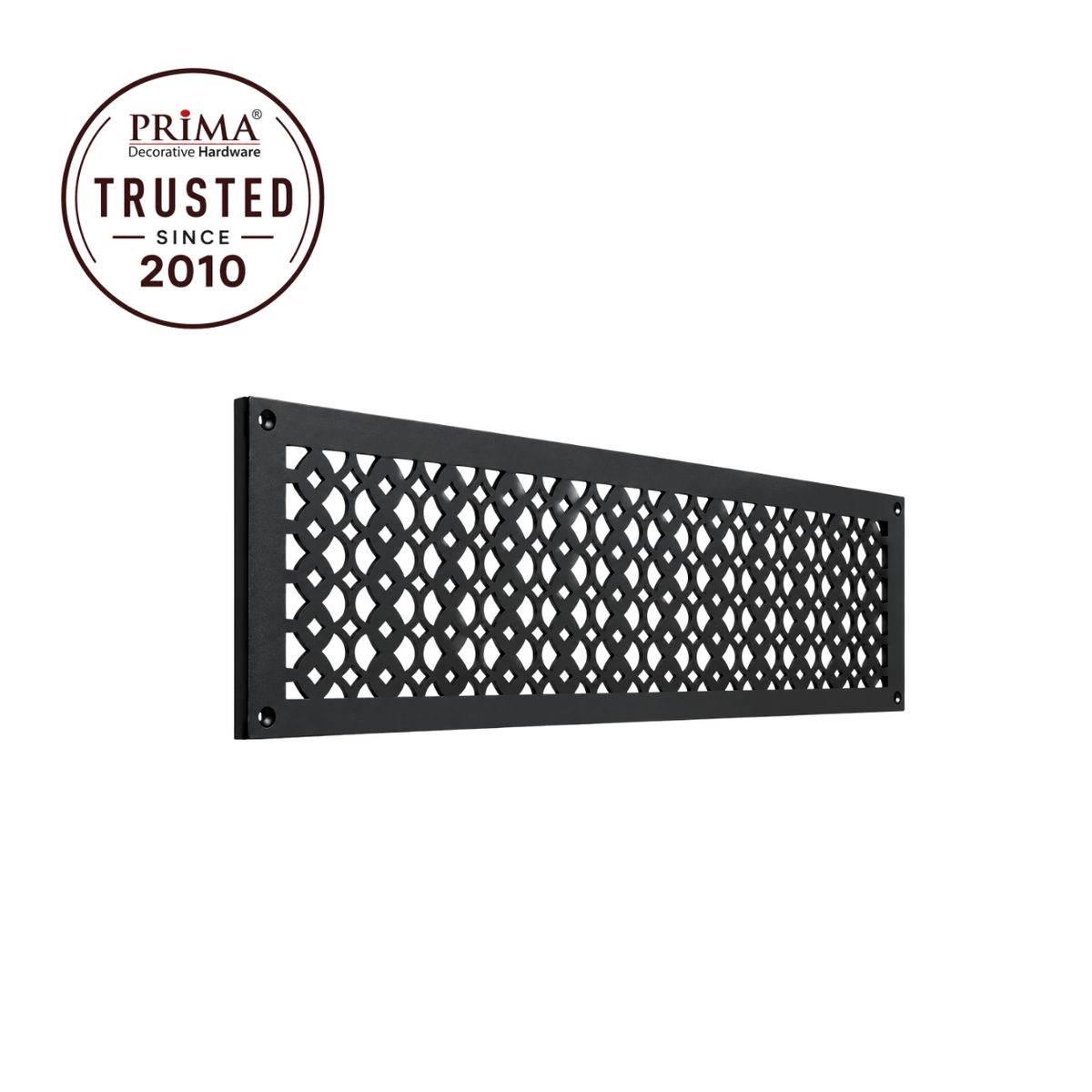 6" x 28" Air Return Grille Cast Aluminum | VR100 Tudor Mushroom Design Vent Cover | Wall, Ceiling & Floor | HVAC Register