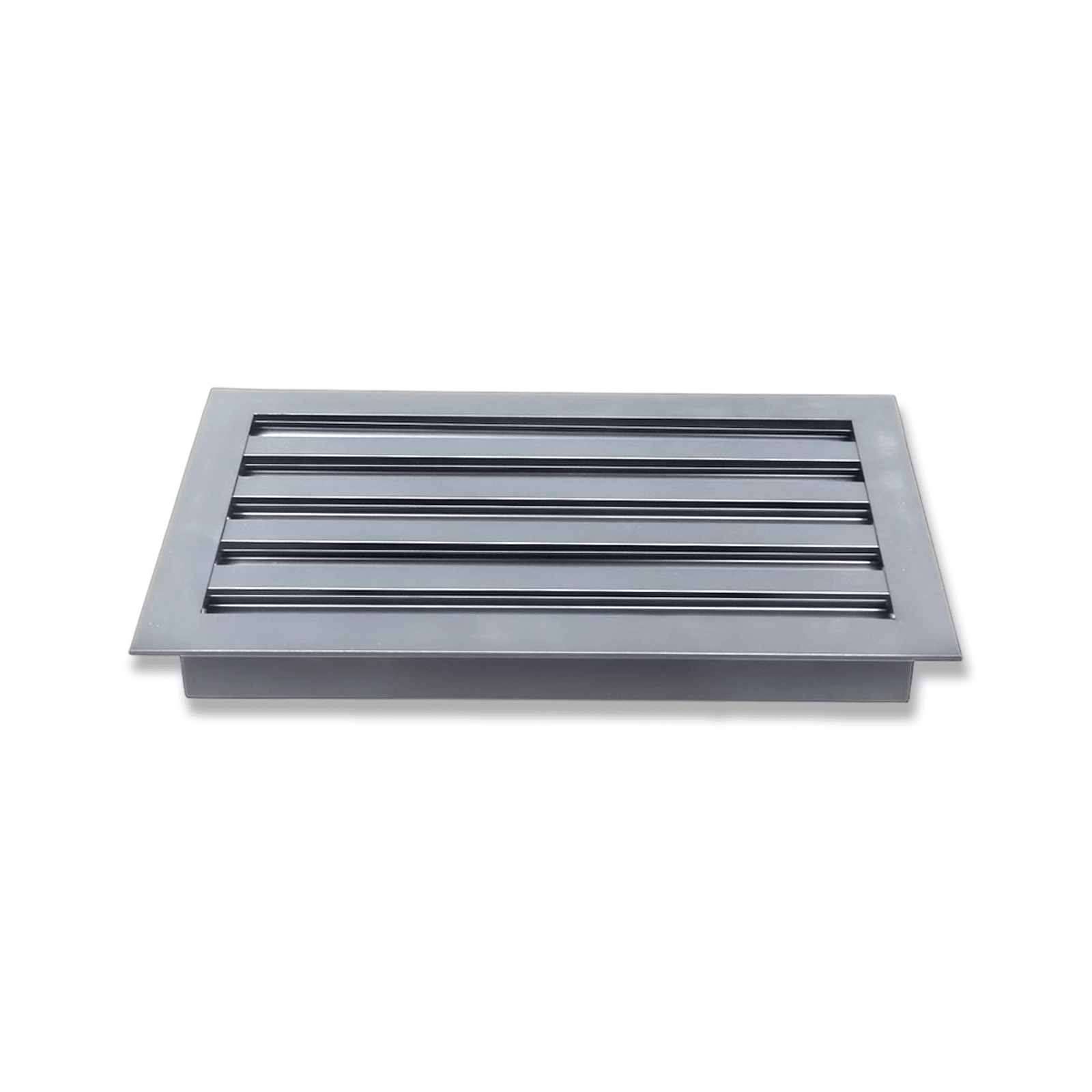 Diffuseur à fentes linéaires 8 x 14 - Grille de ventilation en aluminium pour sols, murs et plafonds - Grilles et registres de chauffage et de climatisation