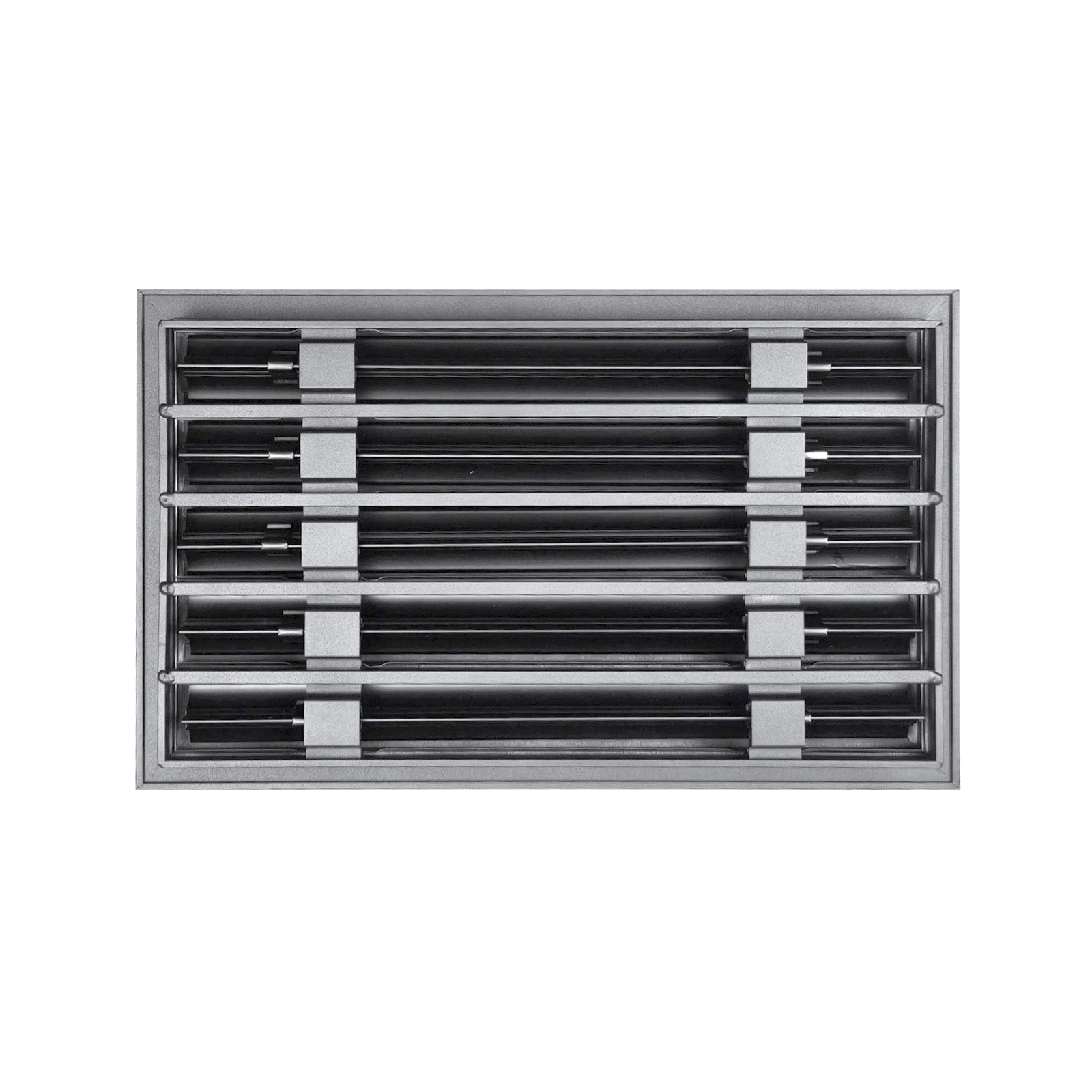Diffuseur à fentes linéaires 8 x 14 - Grille de ventilation en aluminium pour sols, murs et plafonds - Grilles et registres de chauffage et de climatisation