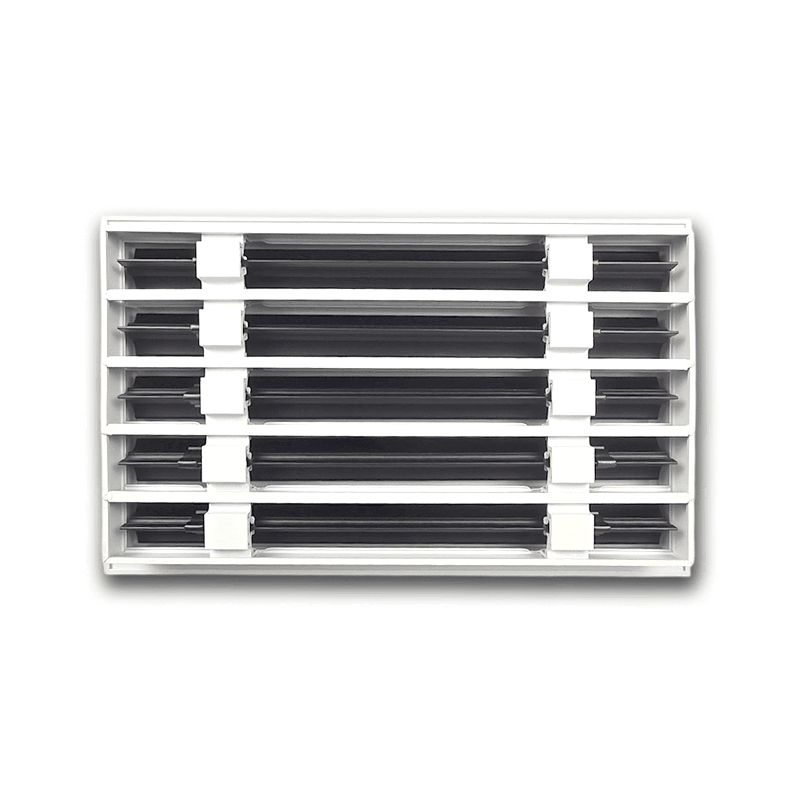Diffuseur à fentes linéaires 8 x 14 - Grille de ventilation en aluminium pour sols, murs et plafonds - Grilles et registres de chauffage et de climatisation