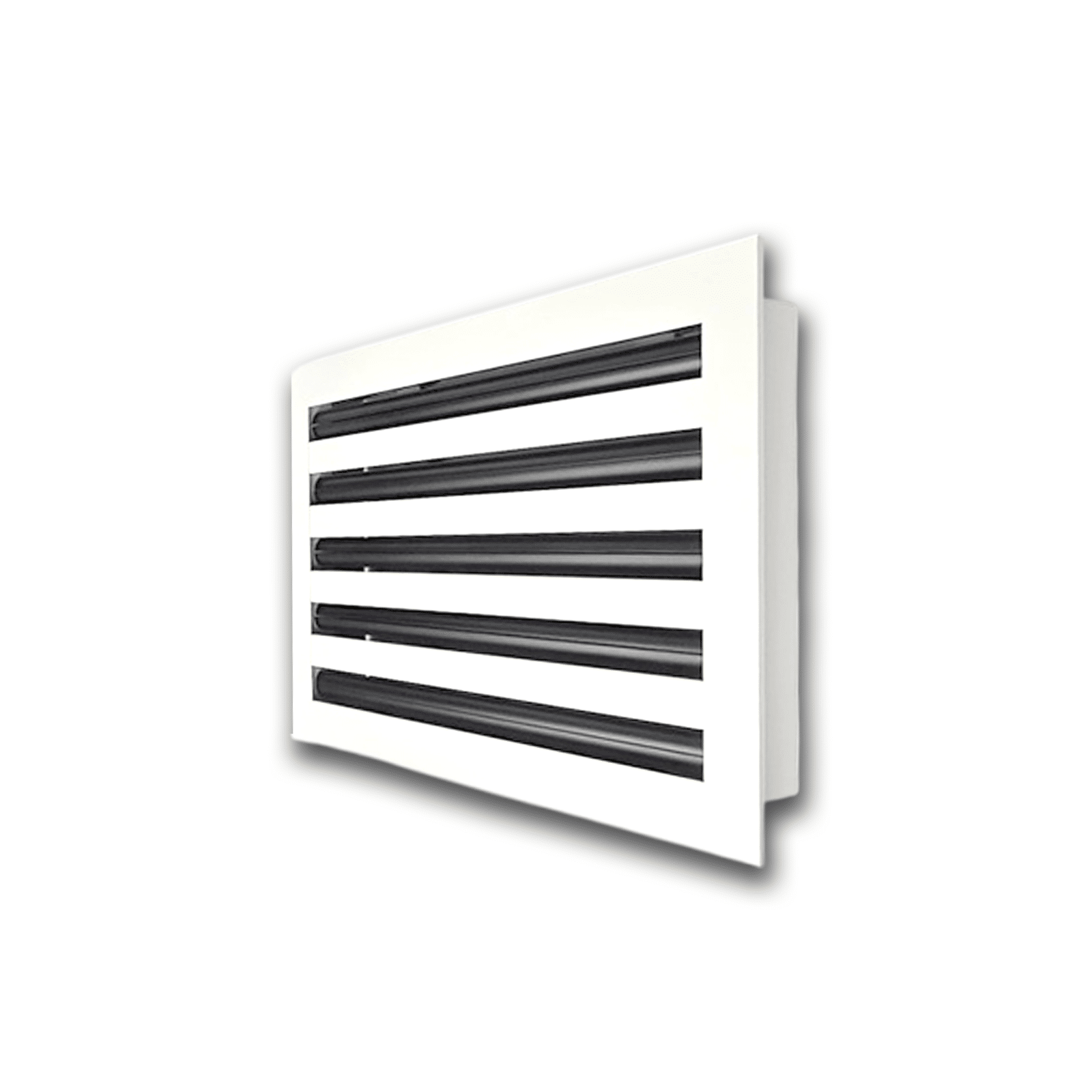 Diffuseur à fentes linéaires 8 x 14 - Grille de ventilation en aluminium pour sols, murs et plafonds - Grilles et registres de chauffage et de climatisation
