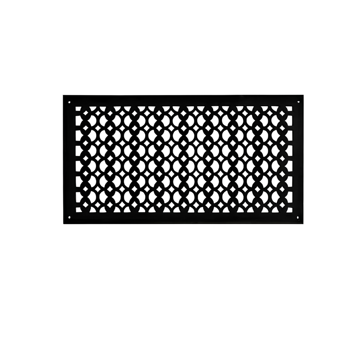 9" x 20" Air Return Grille Cast Aluminum | VR100 Tudor Mushroom Design Vent Cover | Wall, Ceiling & Floor | HVAC Register