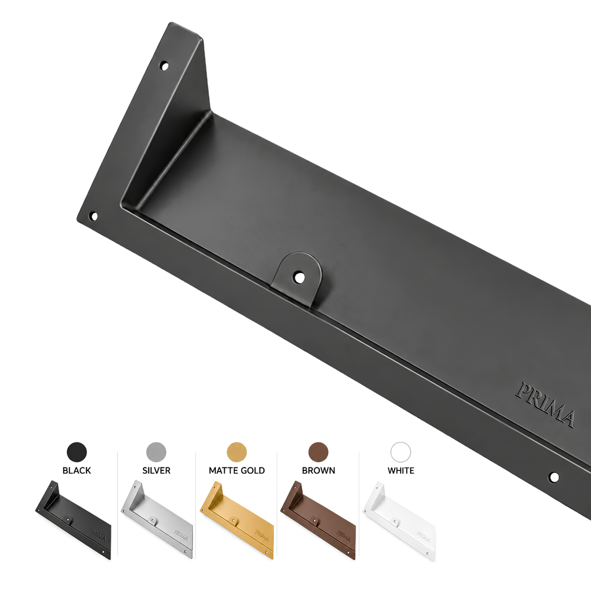 52" cast aluminum air vent deflector available in black, silver, matte gold, brown and white finishes
