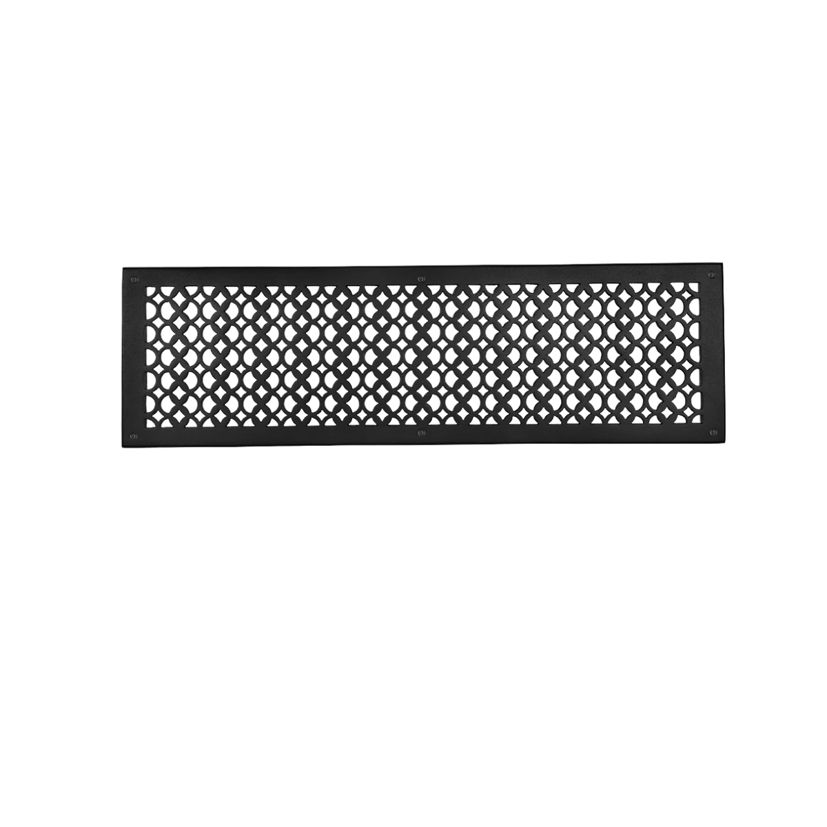 8" x 30" Air Return Grille Cast Aluminum | VR100 Tudor Mushroom Design Vent Cover | Wall, Ceiling & Floor | HVAC Register