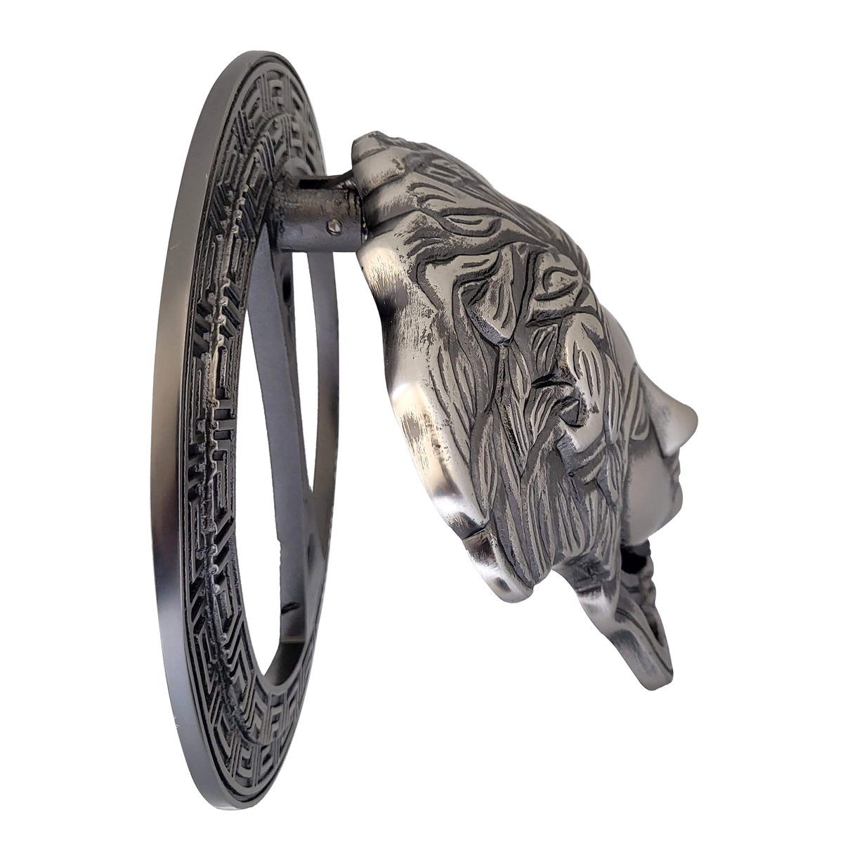 Heurtoir de porte Medusa, 8" en aluminium moulé 