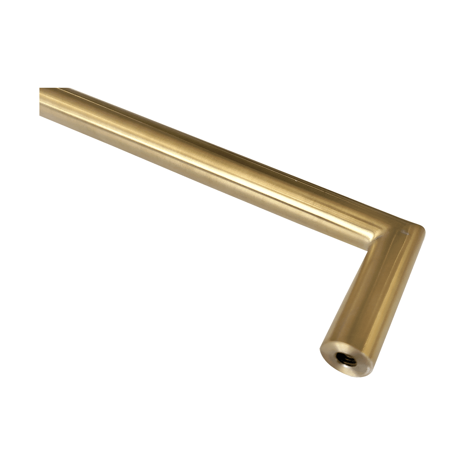 Appliance Pull / Door Handle - Round 18" C/C Stainless Steel Bar 19mm