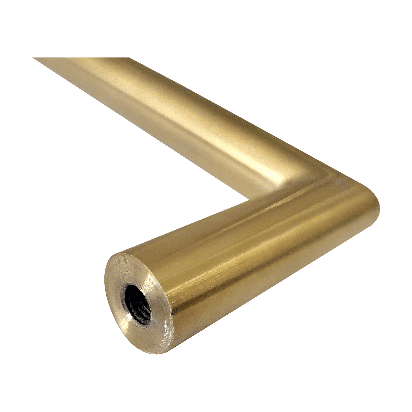 Appliance Pull / Door Handle - Round 24" C/C Stainless Steel Bar 19mm