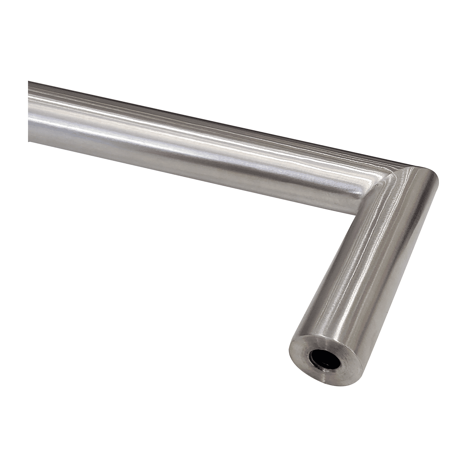 Appliance Pull / Door Handle - Round 18" C/C Stainless Steel Bar 19mm