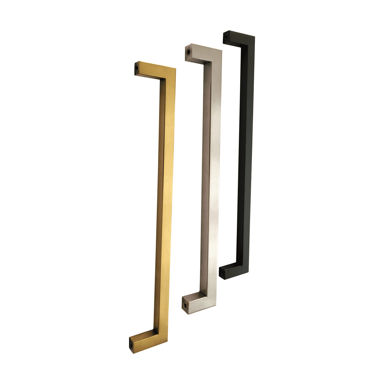 Appliance Pull / Door Handle - Square 24" C/C Stainless Steel Bar 20mmx20mm