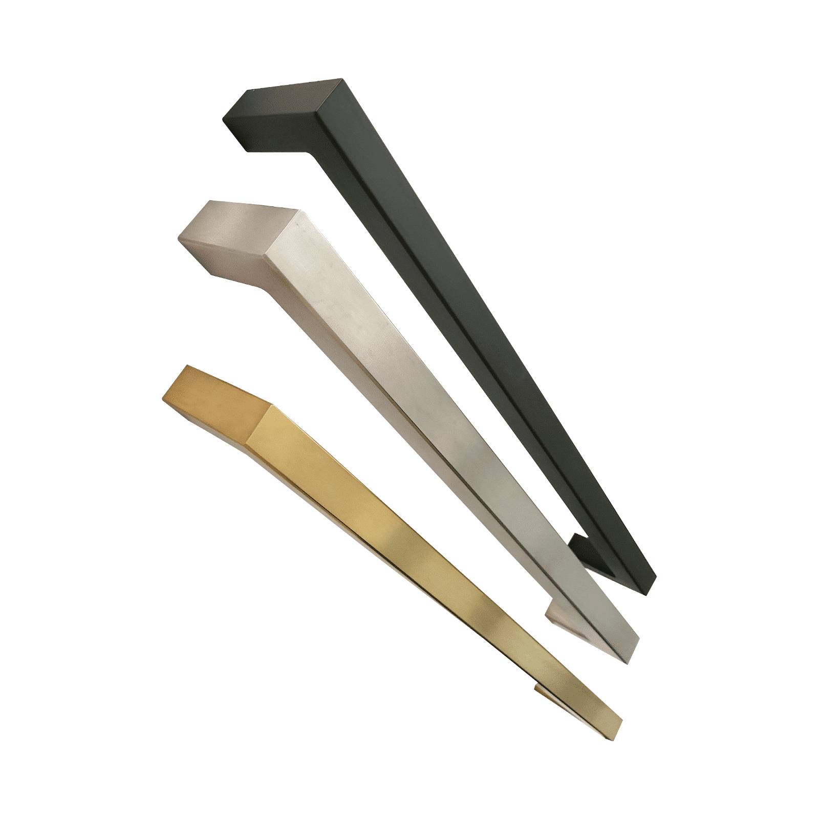 Appliance Pull / Handle - Square 18" C/C Stainless Steel Bar 25mmx25mm