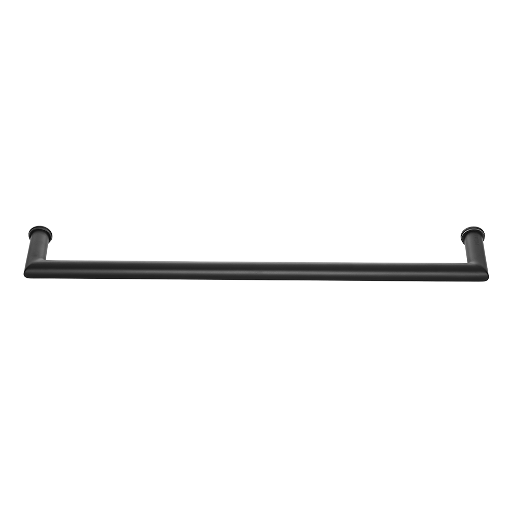 Poignée de porte/tirette d'appareil électroménager - Barre ronde en acier inoxydable de 19 mm, entraxe de 61 cm
