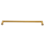 Poignée de porte/tirette d'appareil électroménager - Barre ronde en acier inoxydable de 19 mm, entraxe de 61 cm